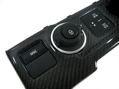 Clock Fascia Panel - Black Carbon for Range Rover L322