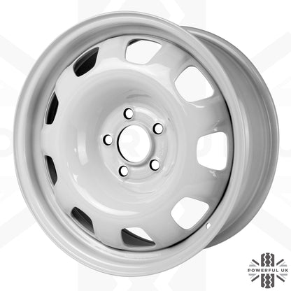 Genuine 18" Steel Wheels - White - Set of 4 for Land Rover Defender L663