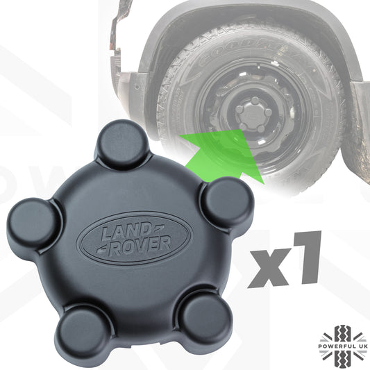 Steel Wheel Hub Cap / Wheel Centre - Single - for Land Rover Defender L663