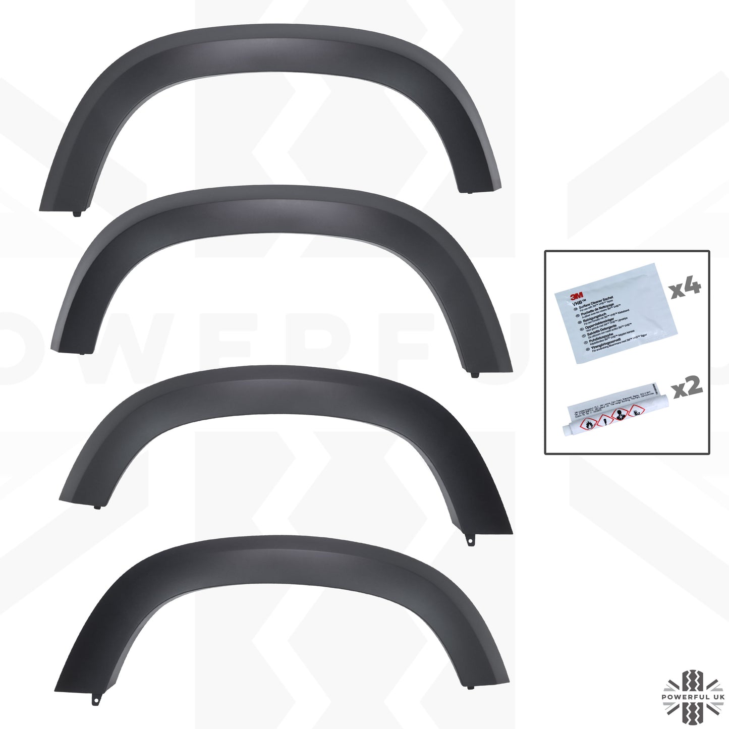 Extended Wheel Arch Set - Genuine - for Land Rover Defender L663 (90 model)