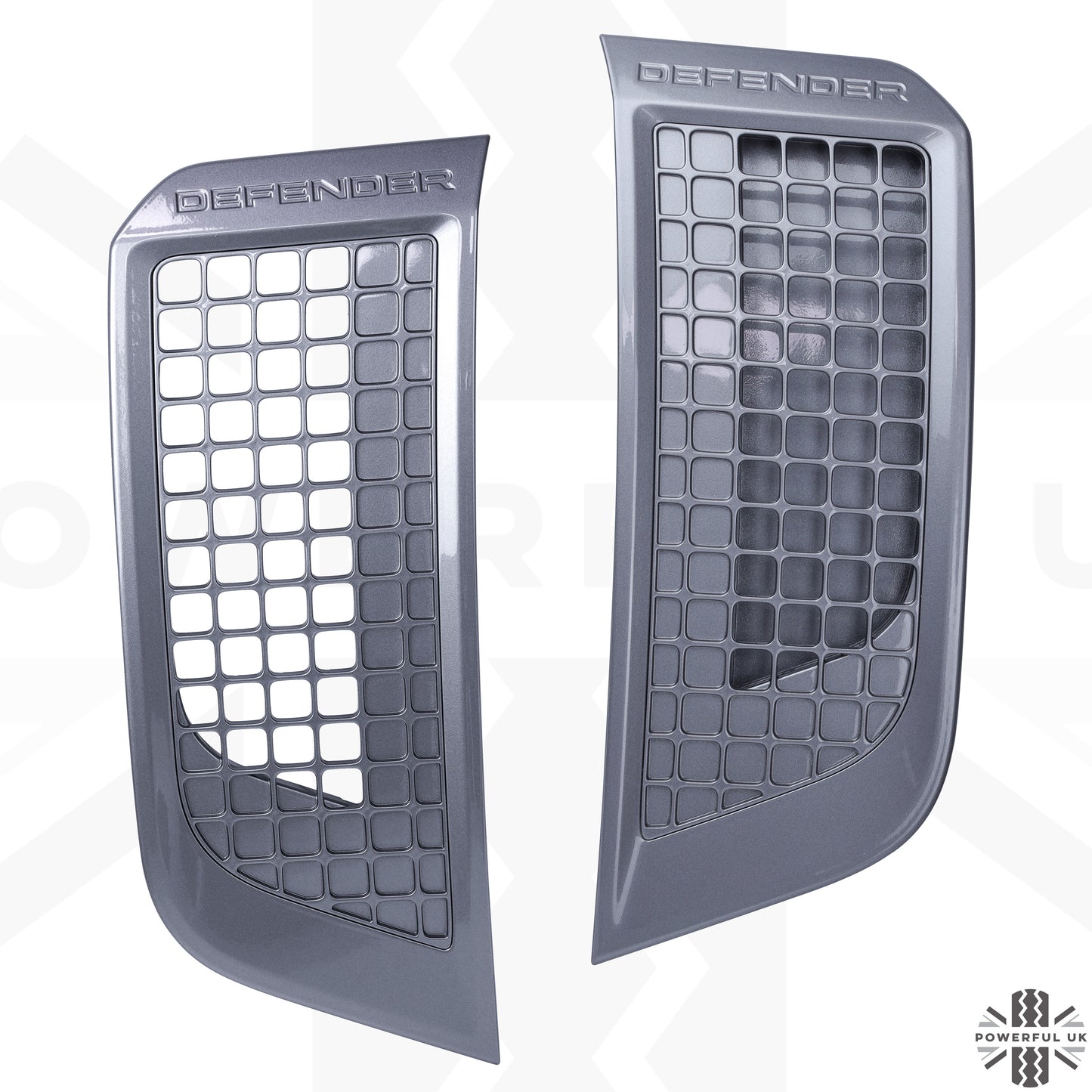 Side Vent Assemblies (Genuine Take-Offs) for Land Rover Defender L663 - Eiger Grey