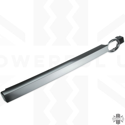 Front Grille Bar in Starlight Satin Chrome (Genuine) for Land Rover Defender L663