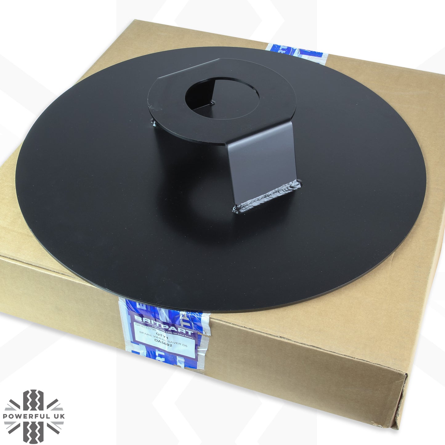 Spare Wheel Anti-theft Protection Disc - Heavy Duty Steel for Land Rover Discovery 5