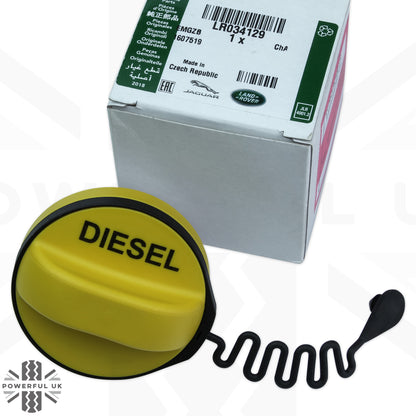 Fuel Filler Cap - DIESEL Type 2 - Genuine - for Land Rover Freelander 2 2010-14