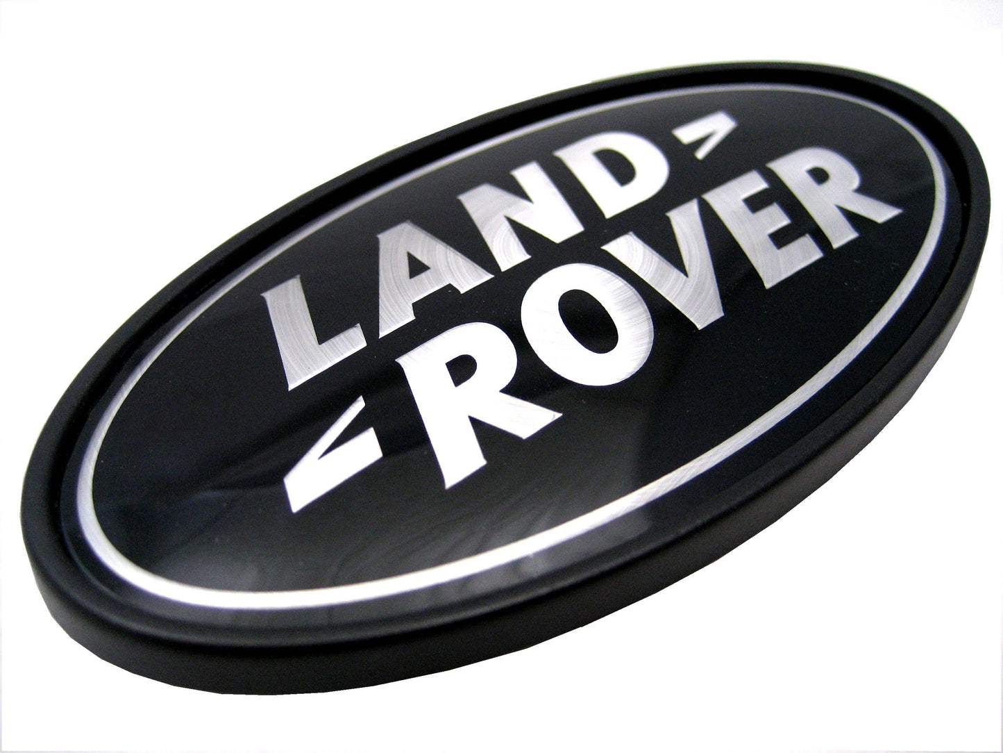Genuine Rear Tailgate Badge - Black & Silver - plus Template for Range Rover L405