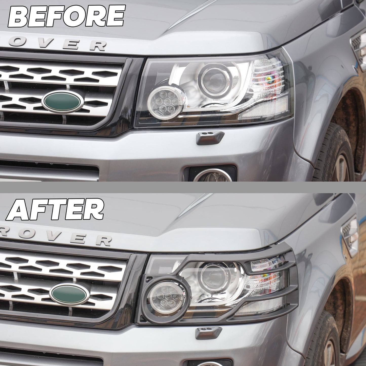 Headlight Guard Kit for Land Rover Freelander 2 - Late Type 2012+