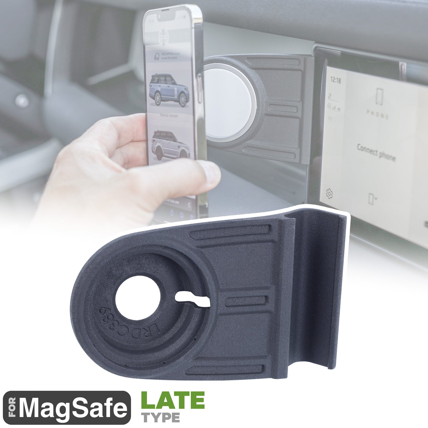 10" Infotainment Screen Phone Mount for Land Rover Defender L663 - LATE Magsafe Version