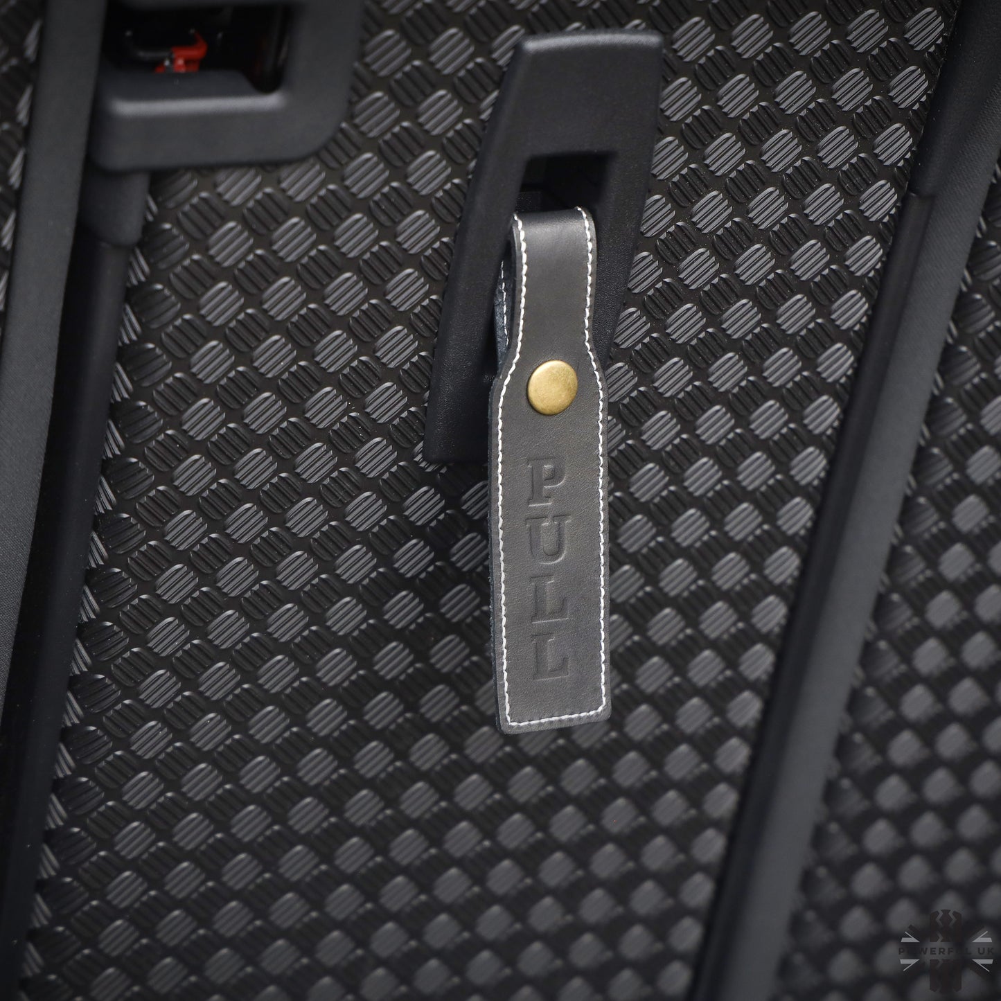 3x PULL Tabs for Land Rover Defender L663 - Black