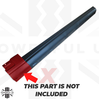 Sill Cover Plastic Moulding for Land Rover Discovery 3 & 4 - LH