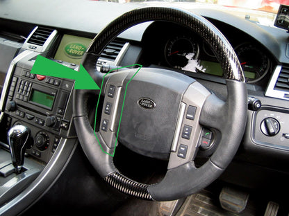 Steering Wheel Switch LH (3 Switch) - Cherry  for Range Rover Sport