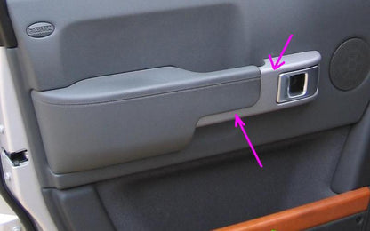 Door Catch Surround (LEFT) Cherry for Range Rover L322 - Genuine