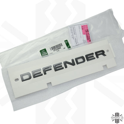 Tailgate Lettering - Shadow Atlas - for Land Rover Defender L663