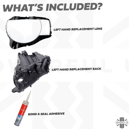 Headlight Repair Kit for Land Rover Defender L663 - LH