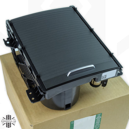 Genuine Cupholder Sliding Compartment for Range Rover Evoque 2011-18 LHD - Meteor Grey