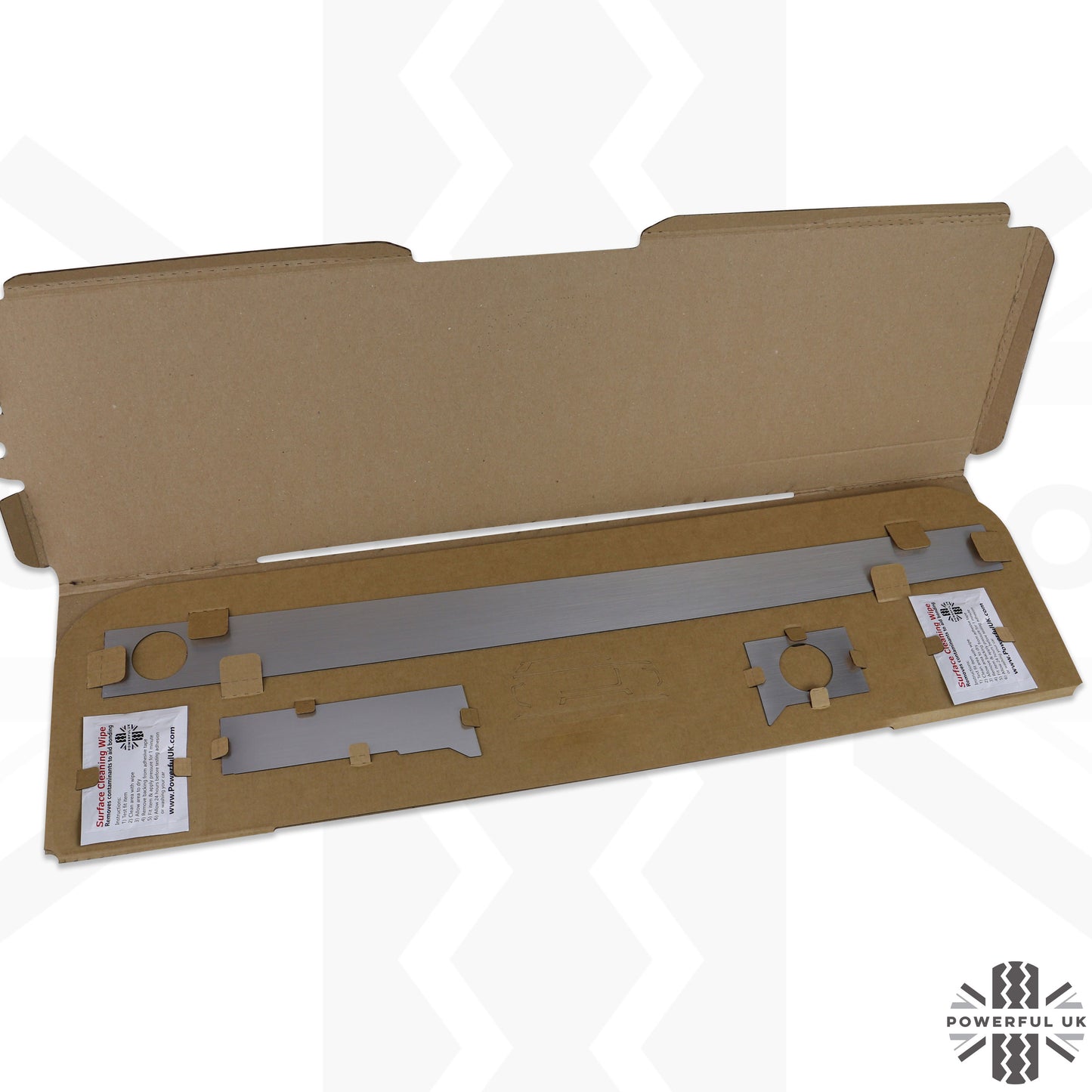 Dash Insert Kit - Range Rover Sport L494 (LHD) - Brushed Aluminium LHD