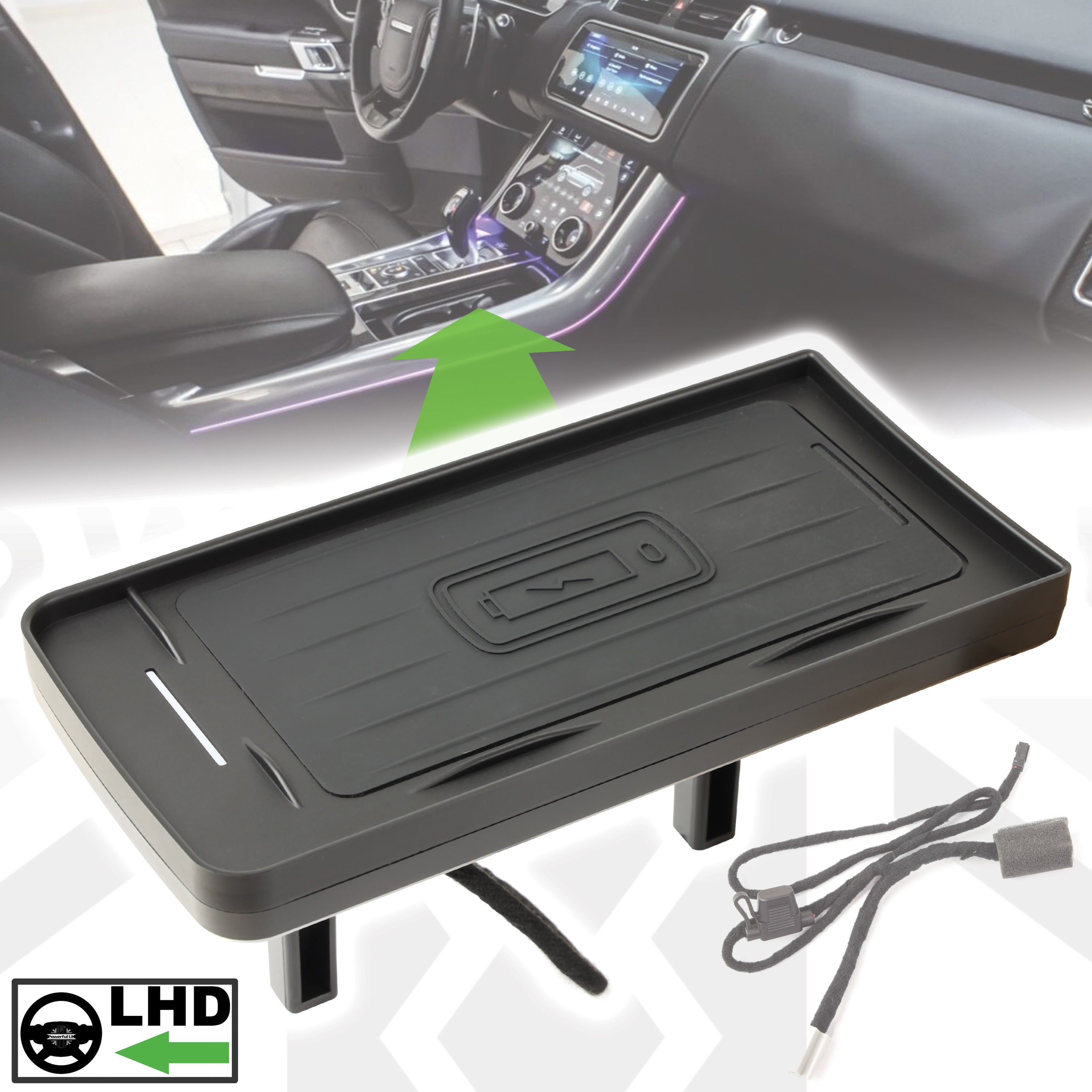 Wireless Charger 'Hardwired Type' for Range Rover Sport L494 2018 - LH ...