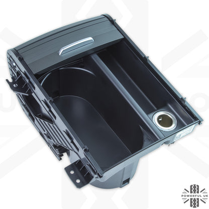 Genuine Cupholder Sliding Compartment for Range Rover Evoque 2011-18 LHD - Meteor Grey