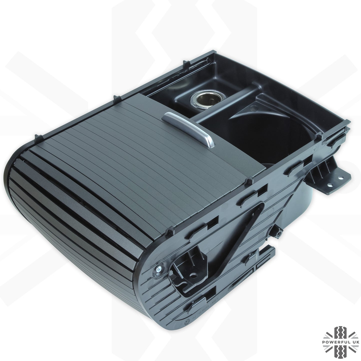 Genuine Cupholder Sliding Compartment for Range Rover Evoque 2011-18 LHD - Meteor Grey