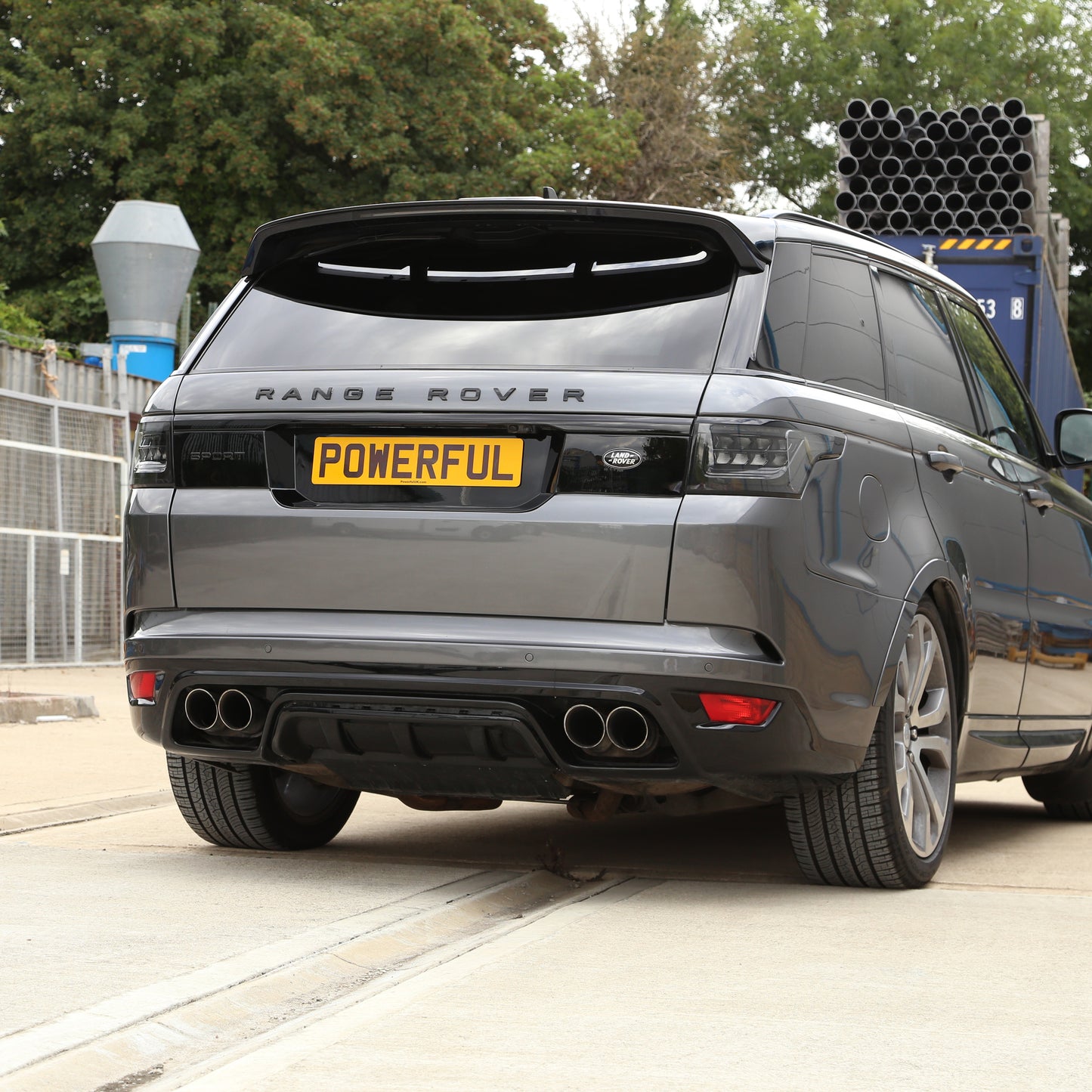 Dynamic Rear Tailgate Upgrade Panel for Range Rover Sport L494