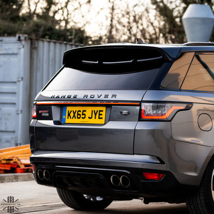 Rear Tailgate LED Lightbar for Range Rover Sport L494 WITH reverse camera - SMOKED Lens