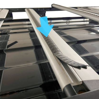 2x Replacement Rubber Strips for Thule Roof Bars