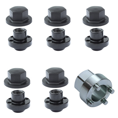 Locking Wheel Nut Kit for Range Rover Classic Steel Wheels
