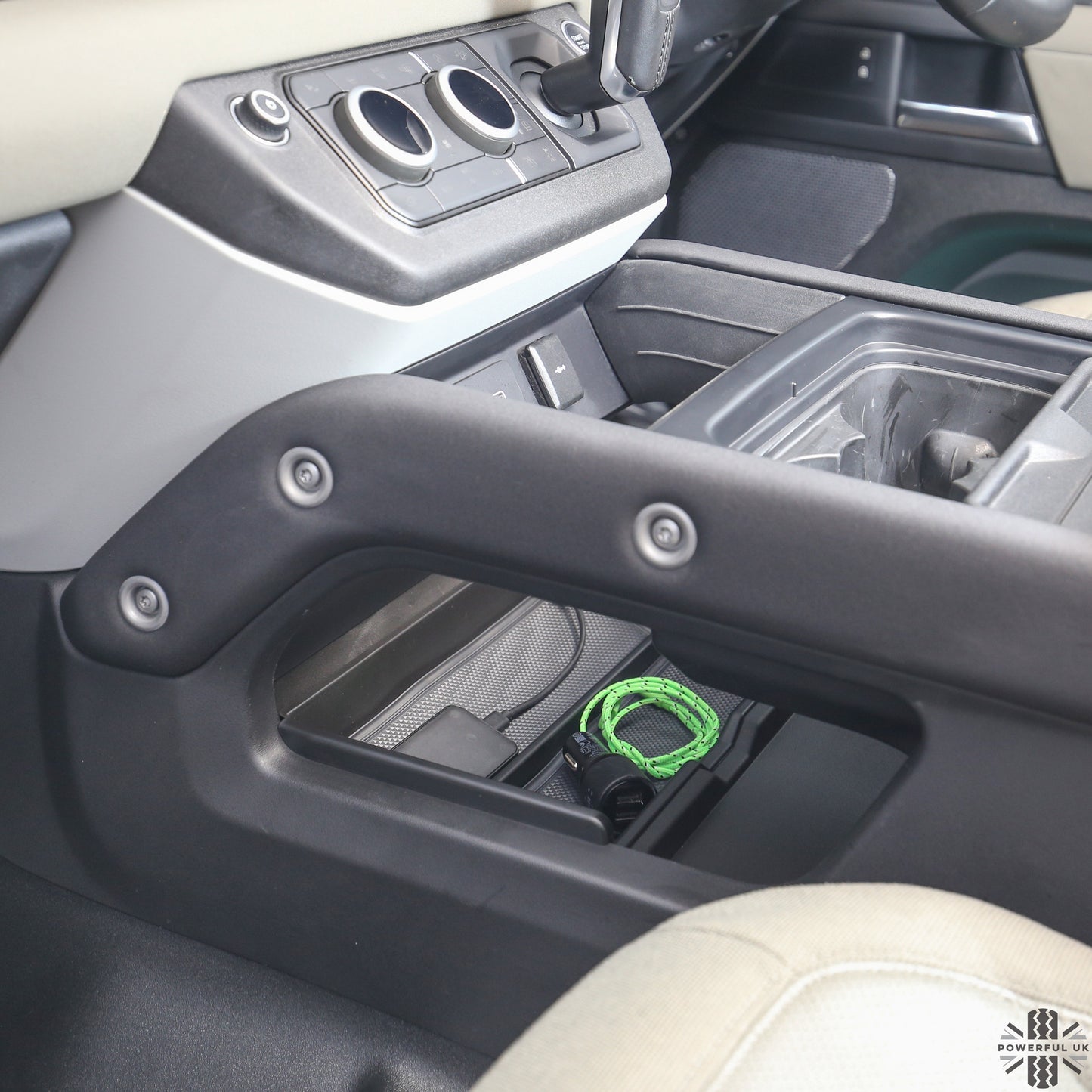 Centre Console Organiser Tray (Lower Front) for Land Rover Defender L663