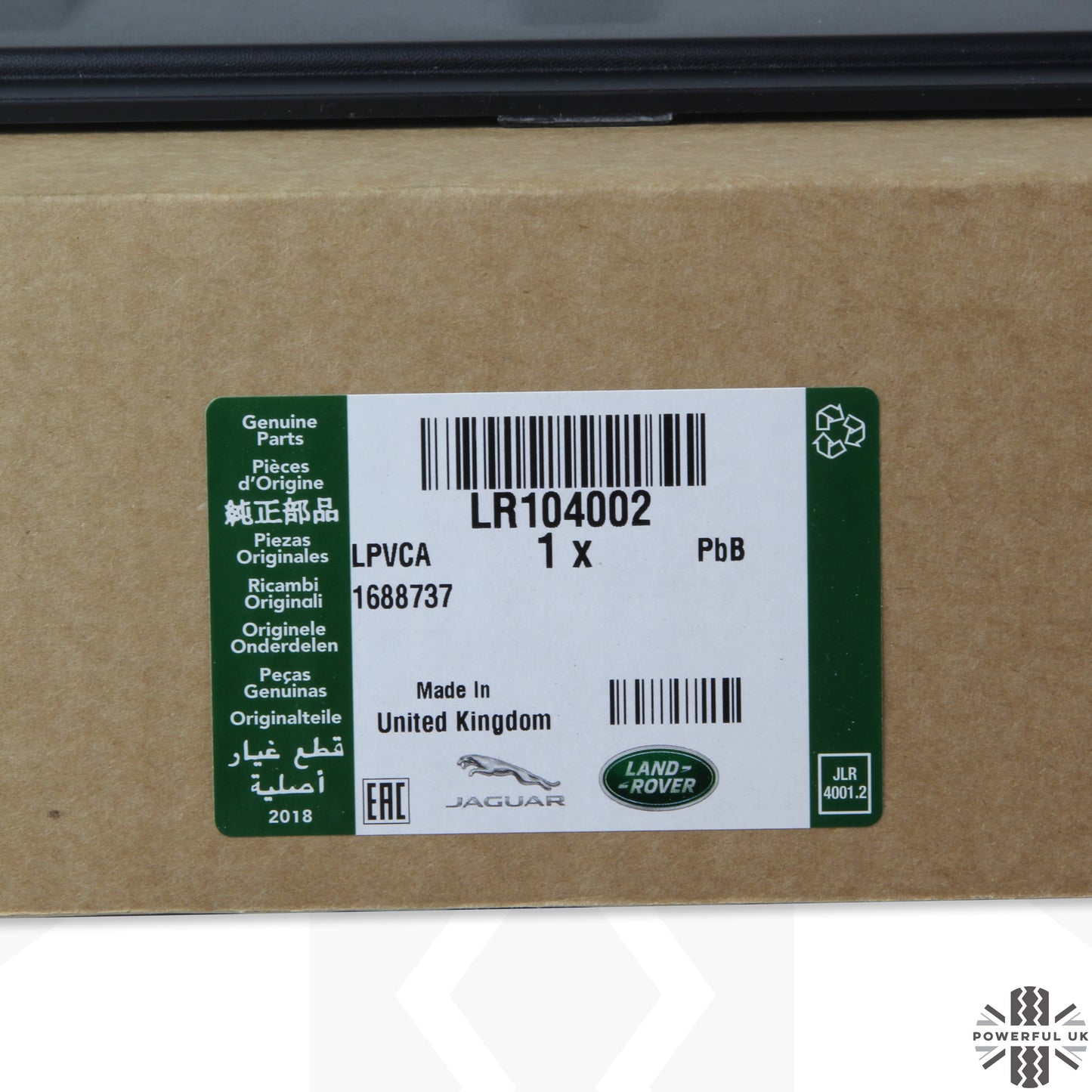 Rear Undertray for Range Rover L405 2018-21 - Genuine