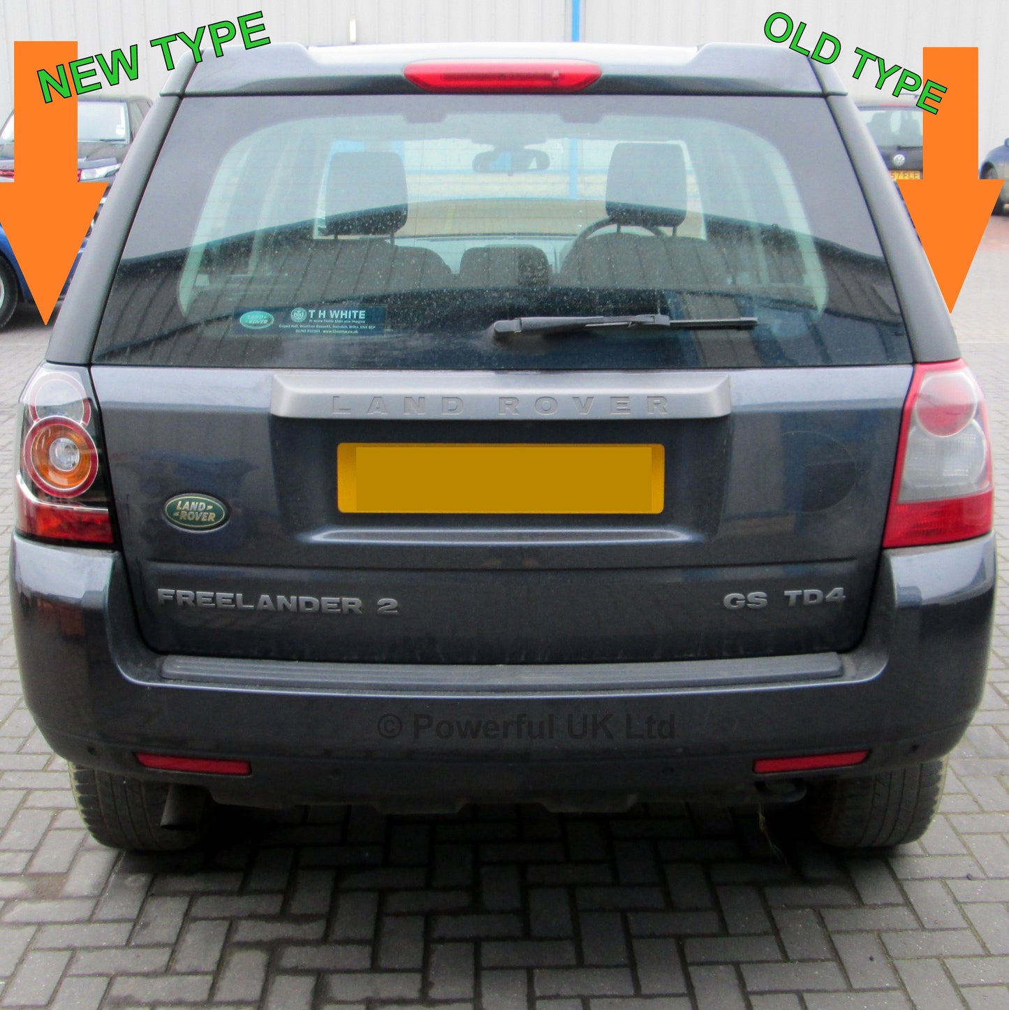 Rear LED lights UK Spec Genuine  for Land Rover Freelander 2 2012-on - PAIR