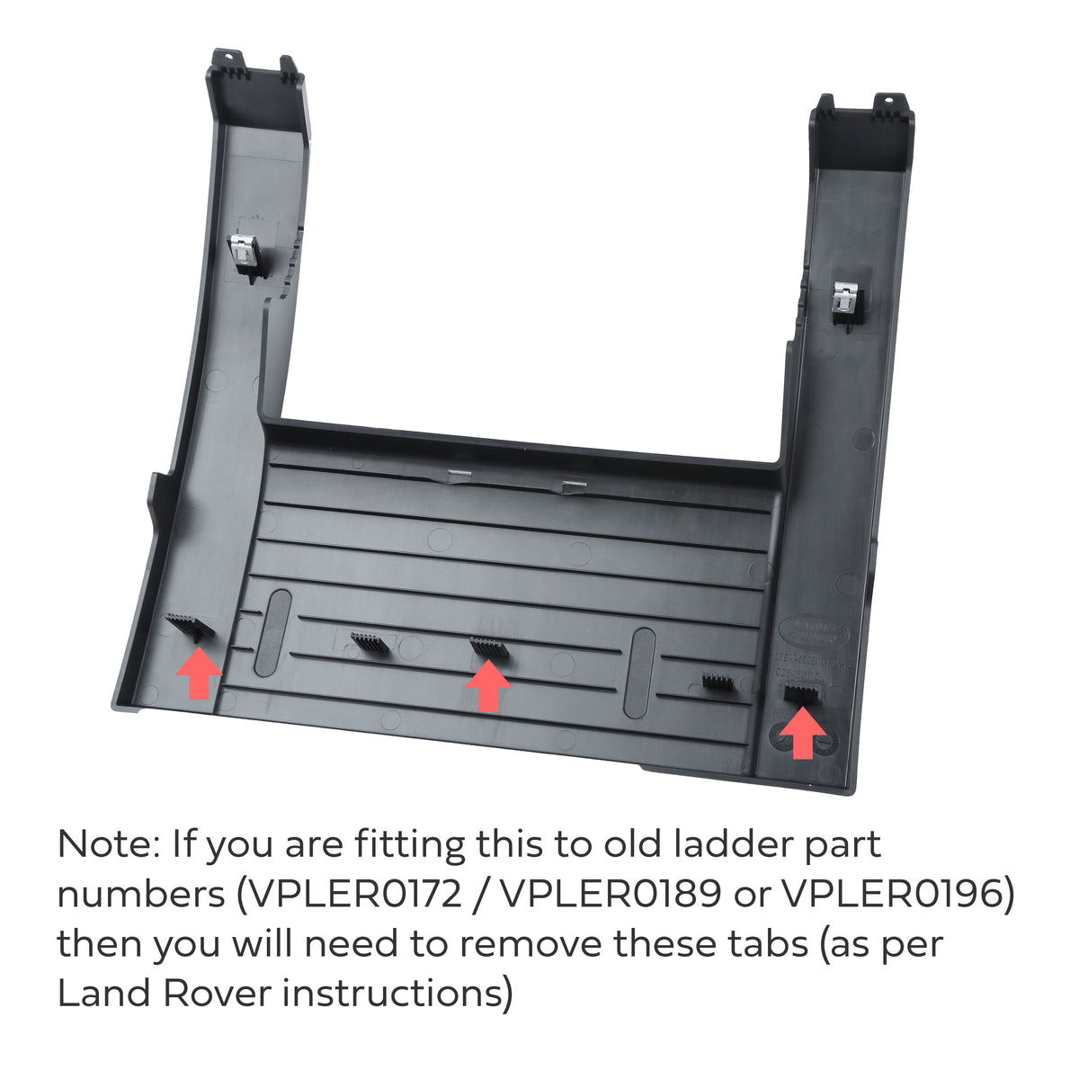 Replacement Top Cover for Deployable Side Ladder for Land Rover Defender L663 - Genuine