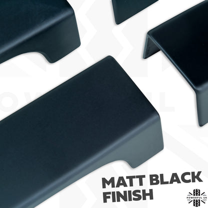 Door Handle Covers (8pc) for Range Rover L322   - Matt Black