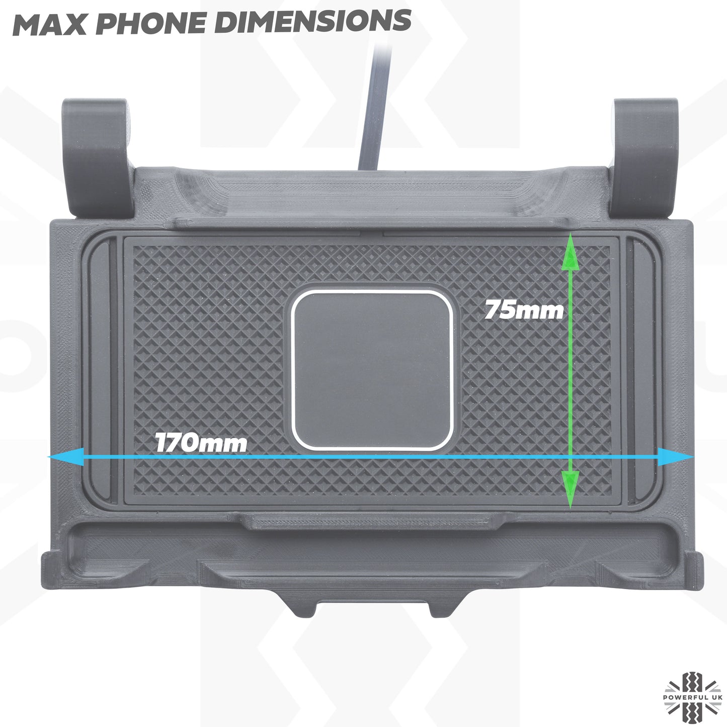 Wireless Charging Tray for Range Rover Evoque 1 - for Late Type Cubby Box