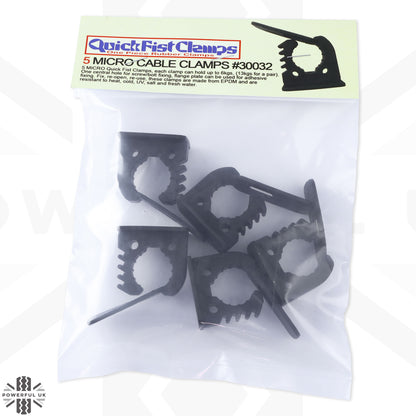 5x QuickFist Micro Clamps