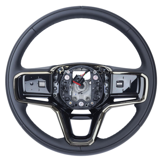 Steering Wheel - Heated - Ebony Leather + Moonlight Bezel for Range Rover Velar 2021+