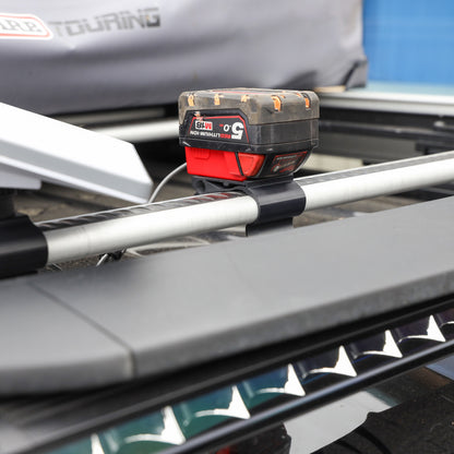 Milwaukee Battery Mount for Starlink Mini Land Rover Defender L663 Expedition Roof Rack