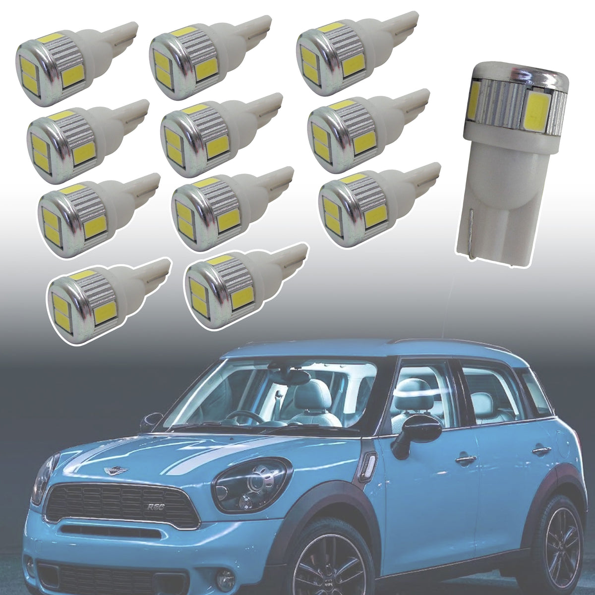 LED Interior Upgrade Kit for BMW Mini R60 Countryman - PAIR