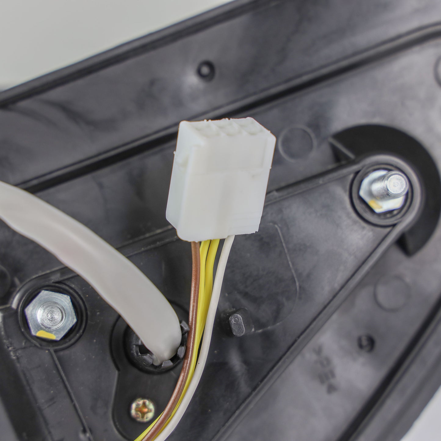 Wing Mirror Assembly - Chrome - RH - for Toyota Hilux Mk6 (NO power fold)