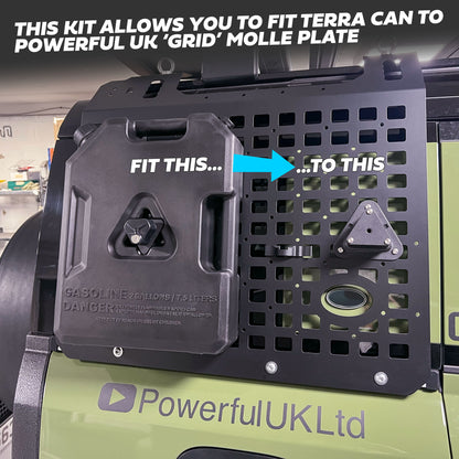 Terra Can to Molle Plate Fitting Kit