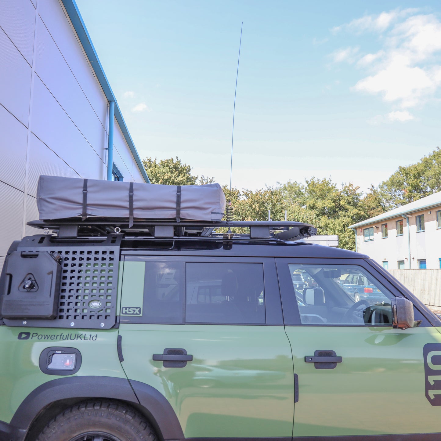 Roof Rail Antenna Mount Kit for Land Rover Defender L663