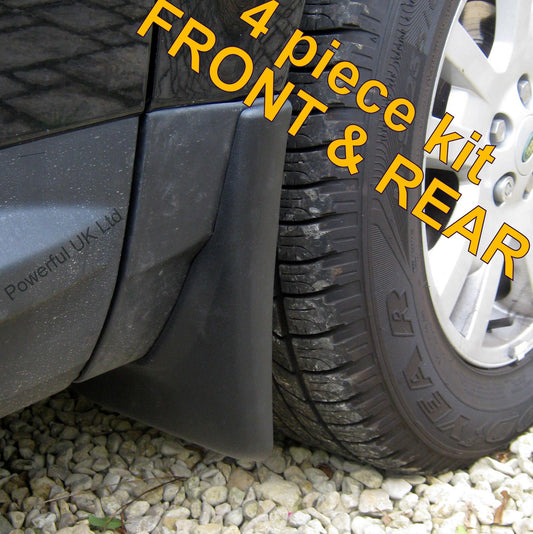Mudflap kit ( Front + Rear ) for Land Rover Freelander 2 without bodykit