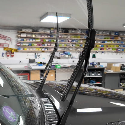 2x Front Wiper Blades for Land Rover Defender L663 - Late Type (Aquablade) - RHD