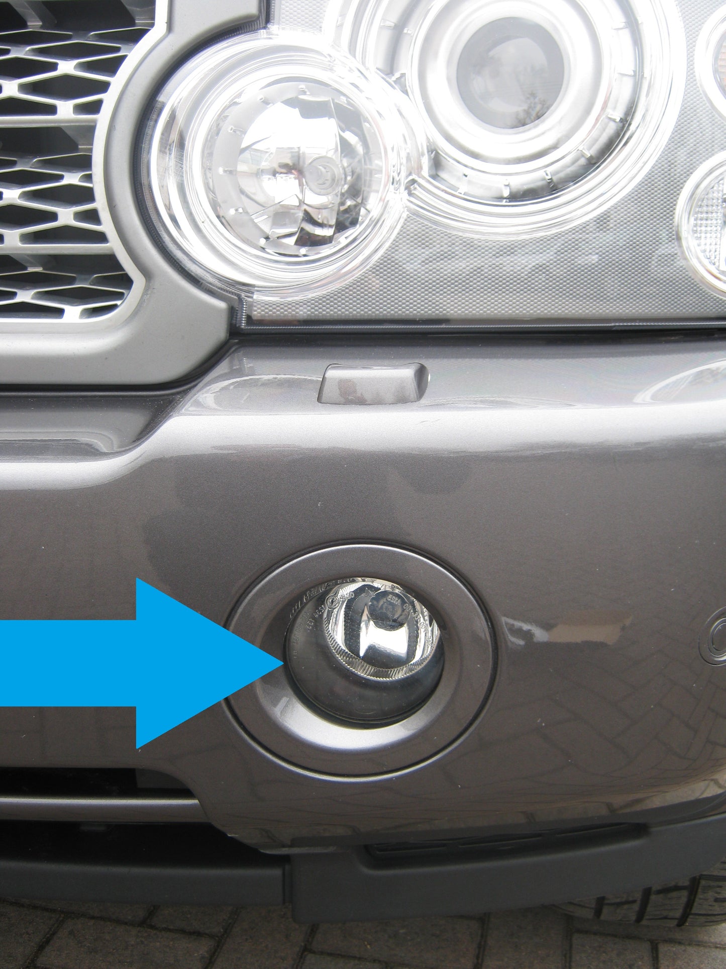 Front Bumper Fog Lights for Range Rover L322 2006-09 - PAIR