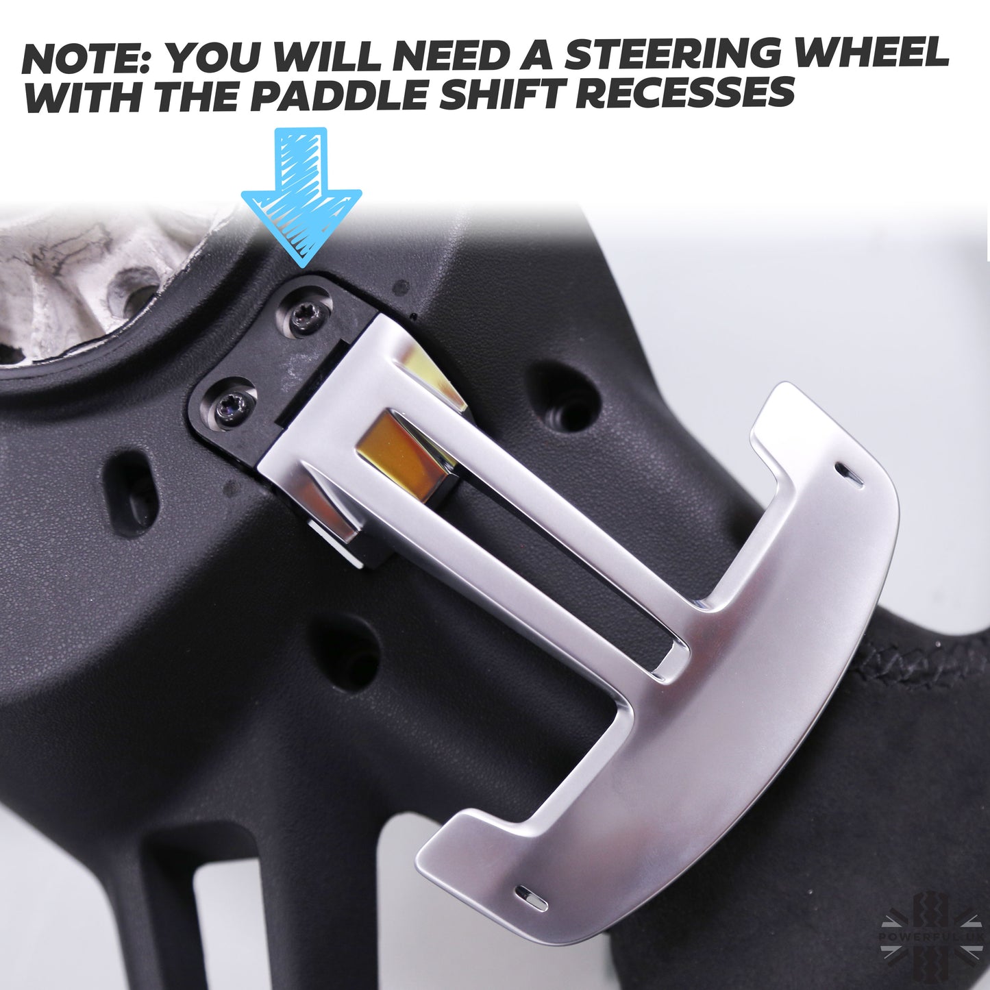 Paddle Shift Upgrade Kit for Land Rover Defender L663 - for Heated or non heated Wheel