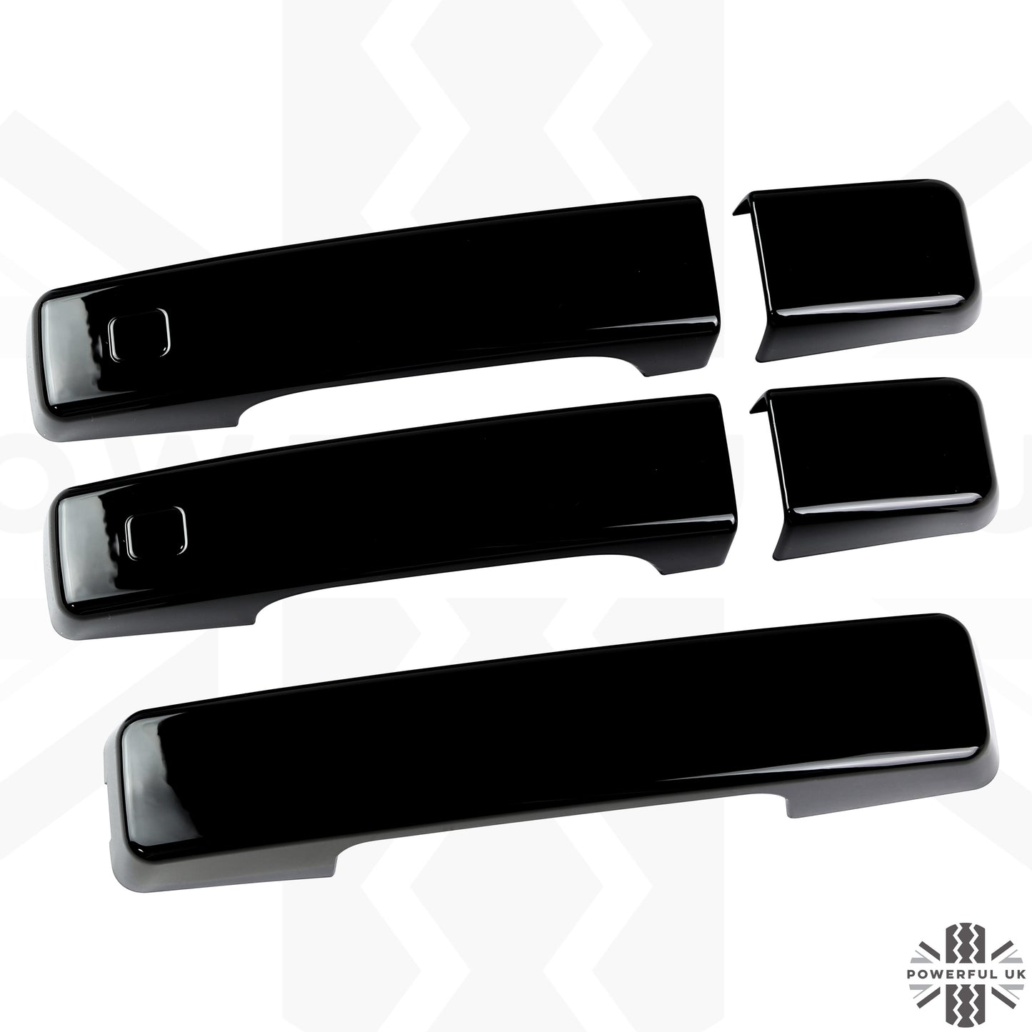 Door & Tailgate Handle Covers - Santorini Black - for Land Rover Defender L663 (90 model)
