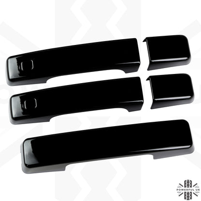 Door & Tailgate Handle Covers - Santorini Black - for Land Rover Defender L663 (90 model)