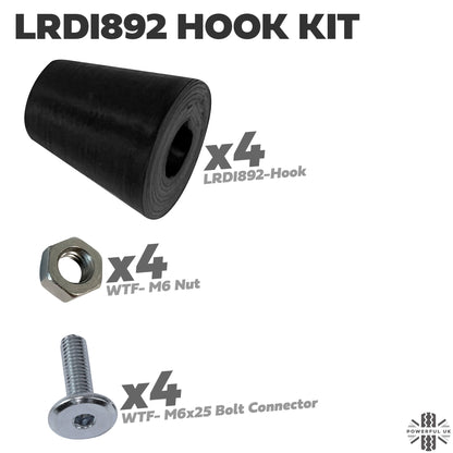 4x Hooks/Hangers for Land Rover Defender Folding Picnic Table