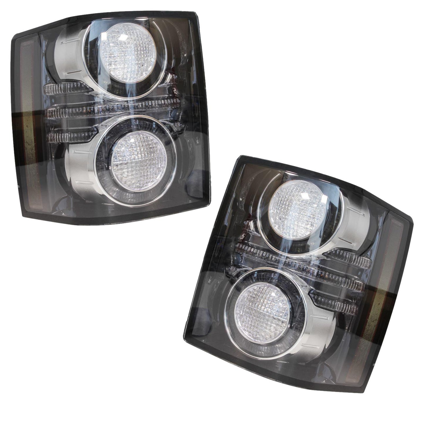 "Black Edition" LED Aftermarket Rear Lights Lamp for Range Rover L322 Vogue 2012+  - PAIR