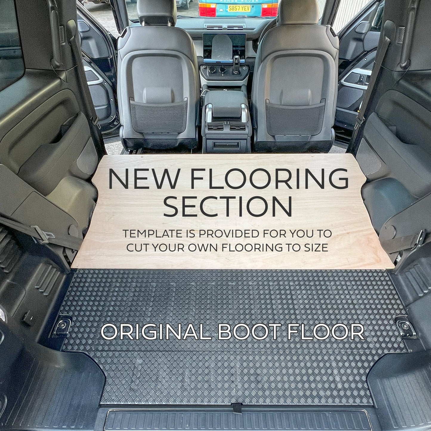Flat Floor Boot Conversion Kit for Land Rover Defender L663 90 - Base Kit