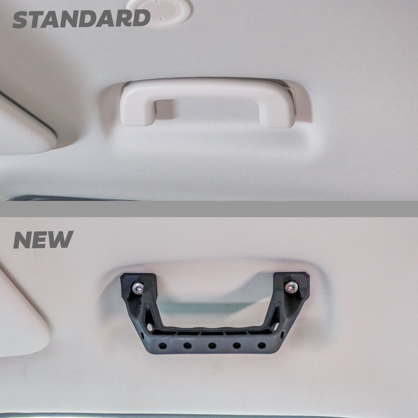 2x Roof Grab Handles for Land Rover Defender L663 - for FRONT handles