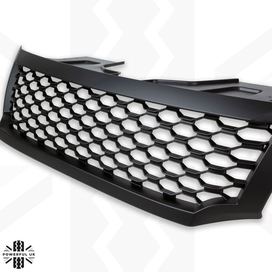 Full Mesh Front Grille - Matt Black - for Nissan Navara NP300